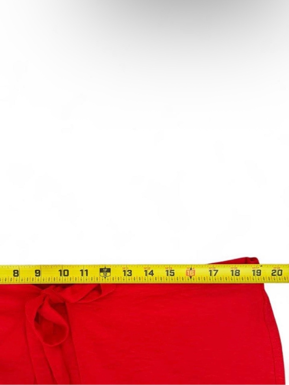Wide Leg Women's Pants in Bright Red - Picture 5 of 7